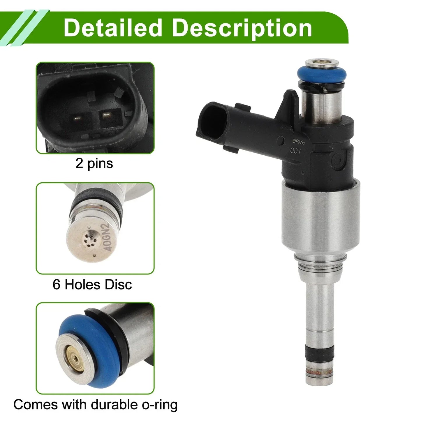 Fuel Injector for Hyundai Accent 1.6L GAS DOHC (2018-2020)