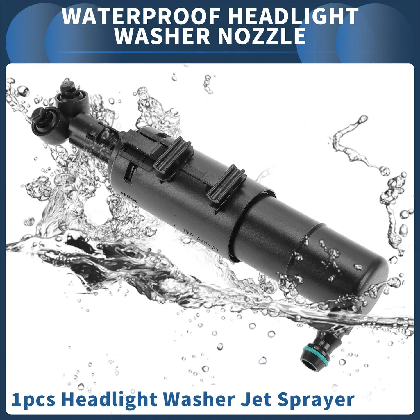 Driver Side Headlight Washer Nozzle for Mercedes-Benz C200 (2007-2015)