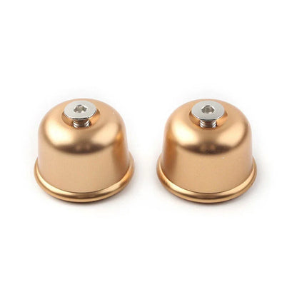 Gold Handle Bar Ends Caps for Triumph STREET/SPEED TWIN T120 (2016-2020)