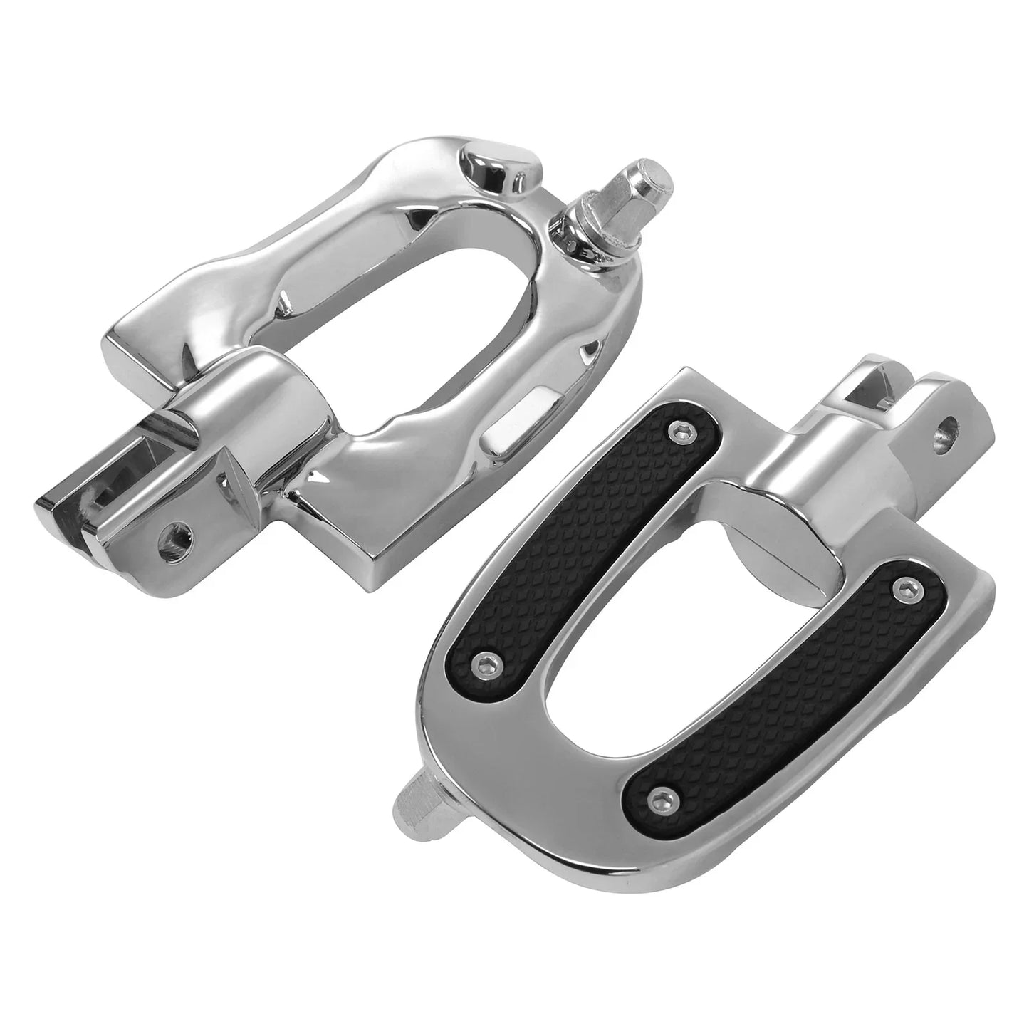 Chrome Foot Peg Footrest for Harley Softail Fat Boy Low Rider (2018-2025)