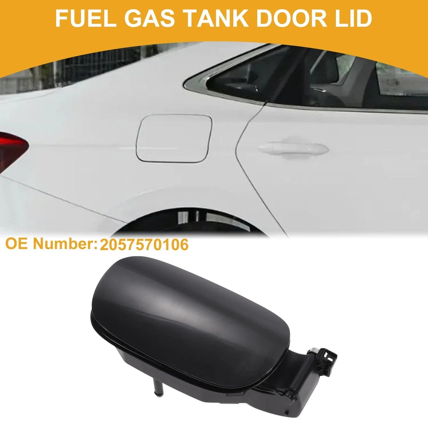 Fuel Tank Door Cap for Mercedes-Benz C180 C200 (2007-2015)