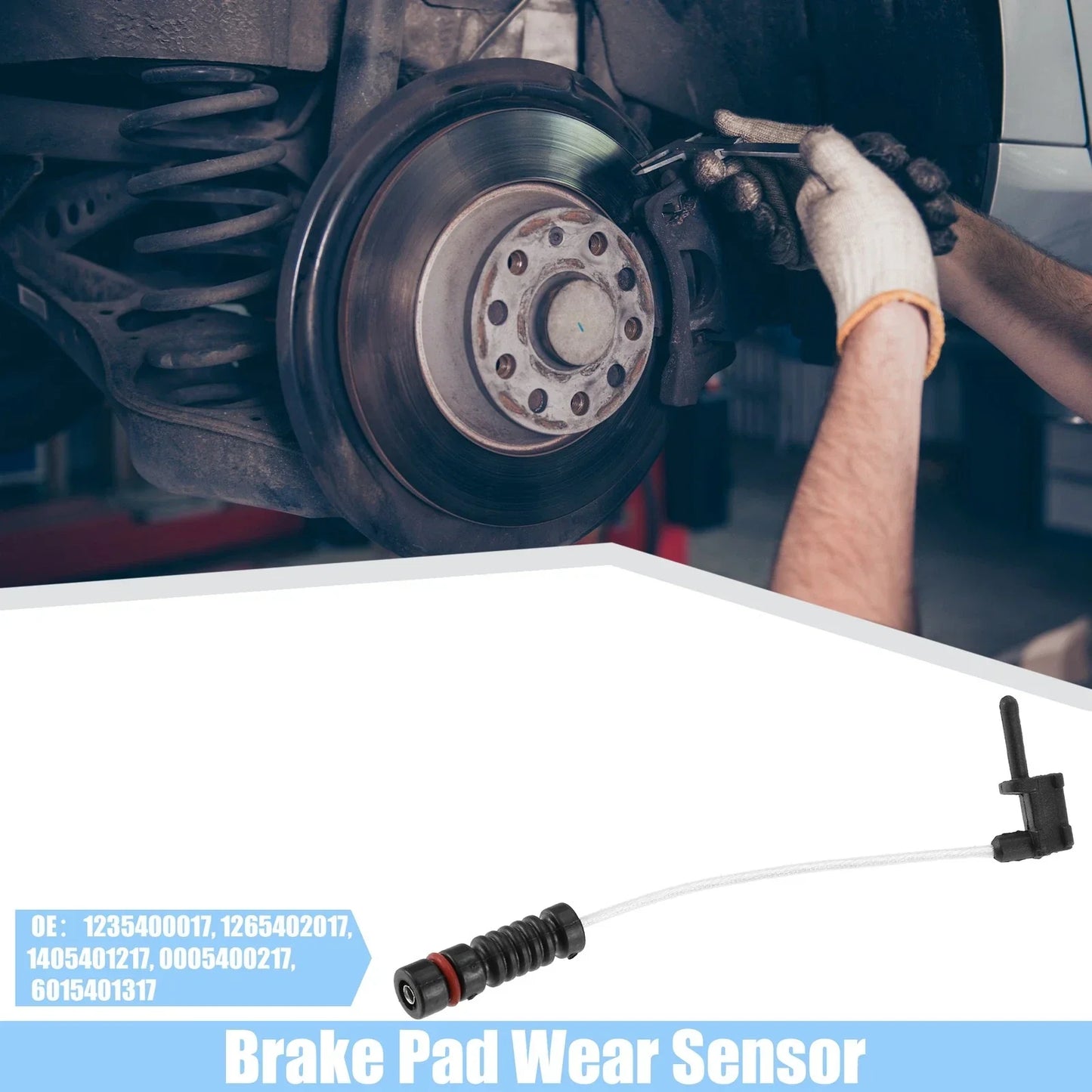 4pcs Brake Pad Sensors for Mercedes-Benz