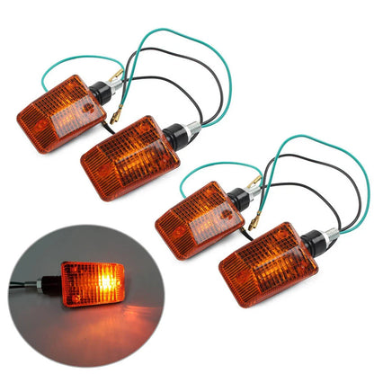 4 x Universal Motorcycle Turn Signal Lights for Honda Nighthawk (1982-2007)