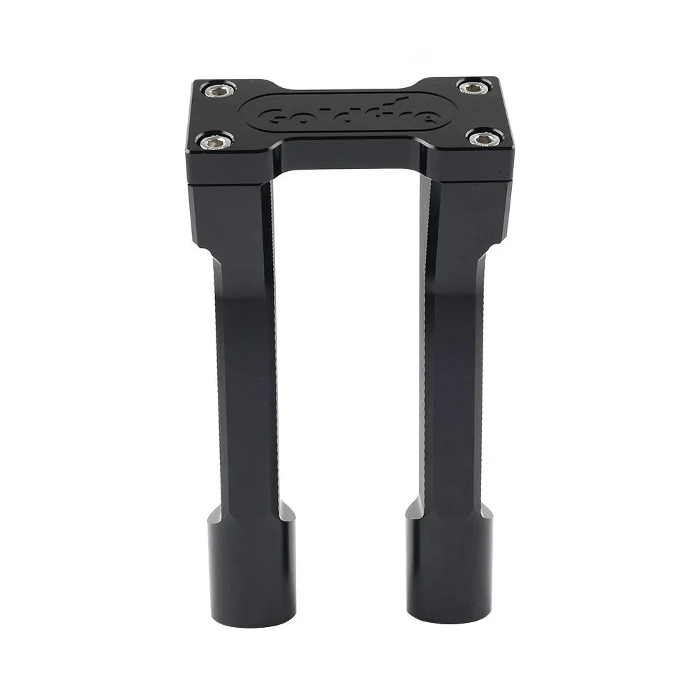 8.46" Black Pullback Handlebar Risers Clamp for Harley