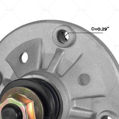 John Deere Spindle Assembly for Ride-On Mowers 7 Point Star Blade