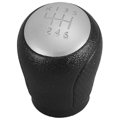 Black 6 Speed Manual Gear Knob for Nissan Qashqai, Dualis, Juke (2007-2023)