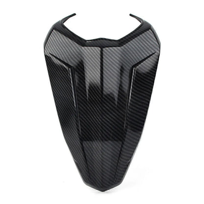 Carbon Fiber Rear Pillion Seat Cover for Yamaha YZF R15 (2017-2021)
