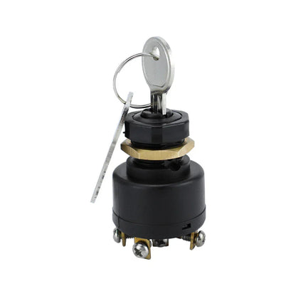 3 Position Outboard Ignition Start Switch with 6 Terminals for Boats