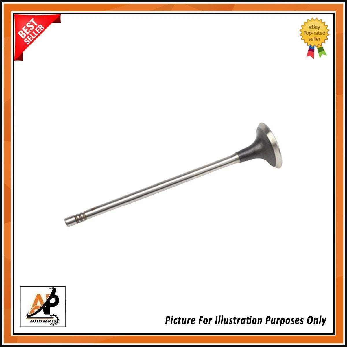 Exhaust Valves Set of 8 Replacement for Mini Cooper S 1.6 (2006–2013)