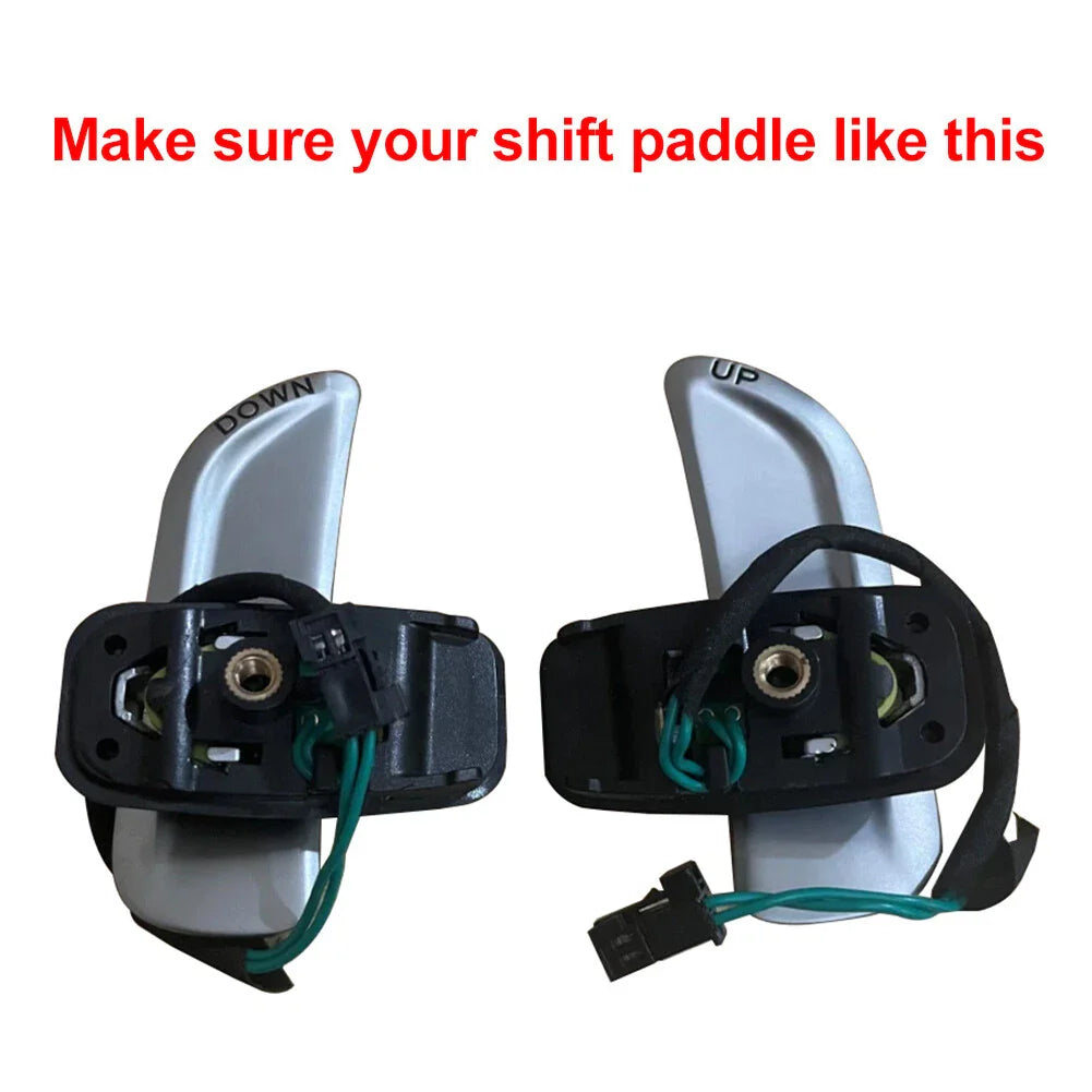 Steering Wheel Shift Paddle Extensions for Mercedes Benz C43 C63 E63 GLC63 (2015-2023)
