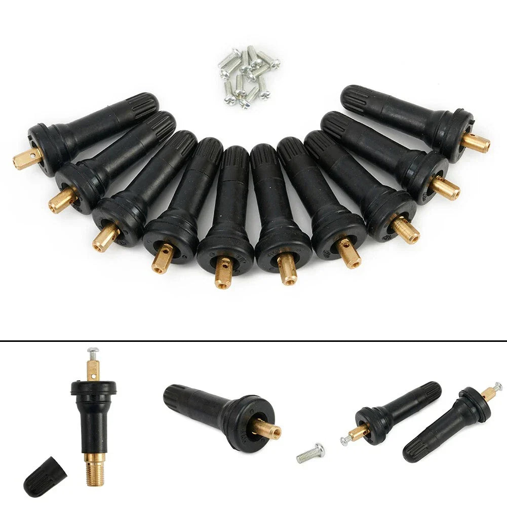 TPMS Sensor Valve / 10 Pcs / Tyre Pressure Monitor for Ford Fiesta Van