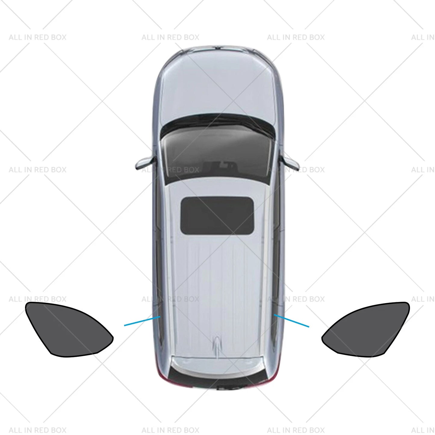 Car Window Sun Shades for Mazda CX-9 (2016-2025) UVA & UVB Protection