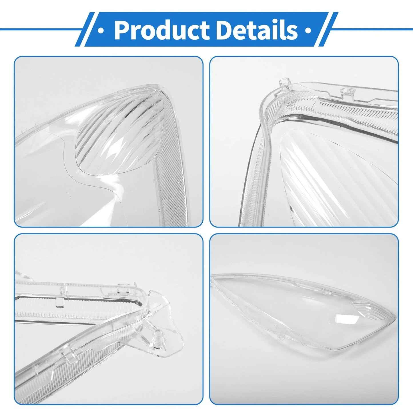 Car Front Left Headlight Lens Cover for Honda Fit (2009-2010)