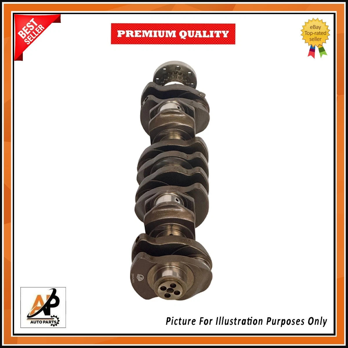 Crankshaft OEM Replacement for BMW X3 X4 X5 X6 3.0 Diesel (2004–2018)