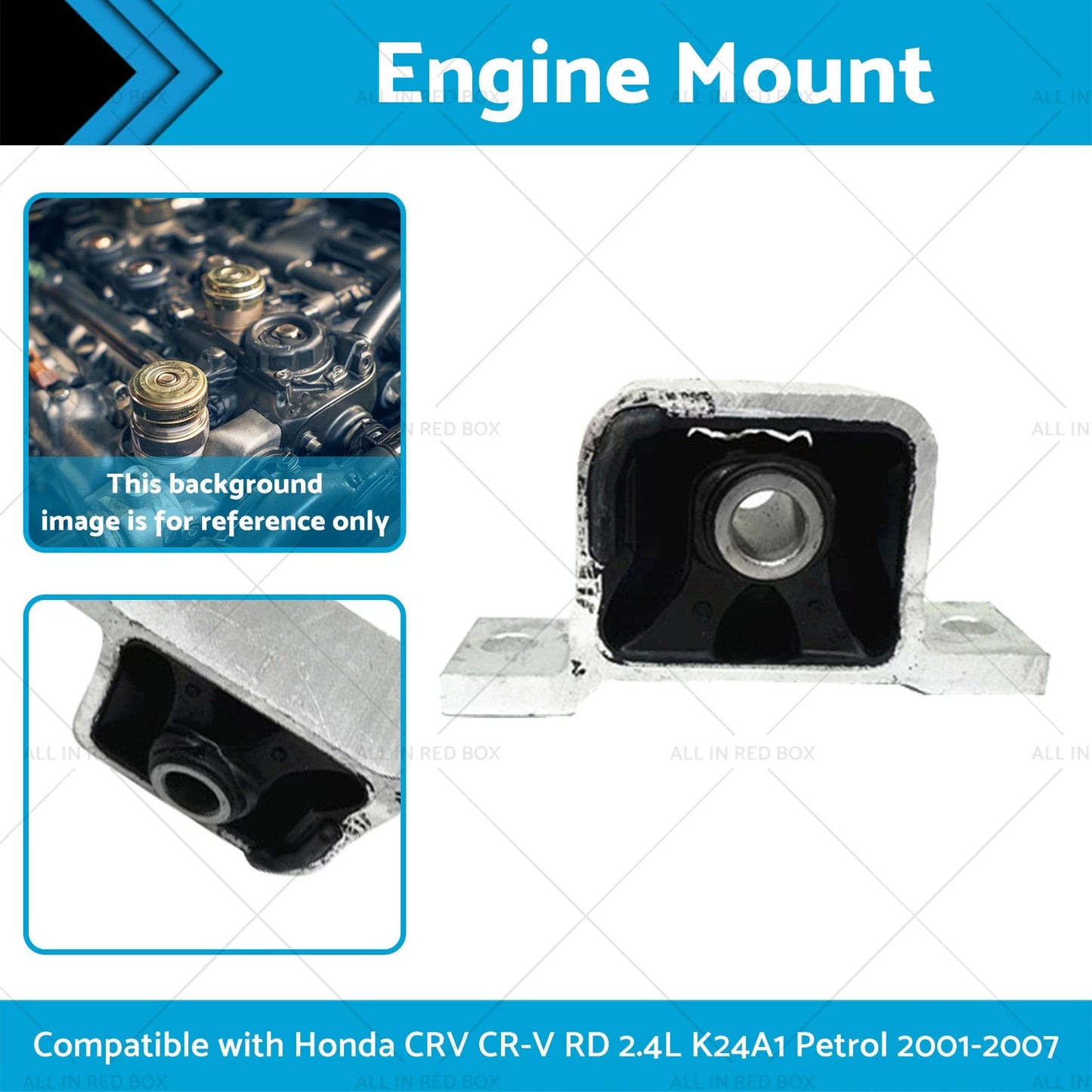 Front Mount for Honda CR-V 2.4L K24A1 (2001-2007)