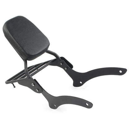 Sissy Bar Backrest Luggage Rack for Yamaha Vstar 1100 Classic (2000-2011)