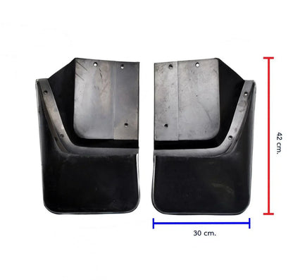 Mud Flaps Rubber Splash Guard Rear Fits Isuzu TFR Holden Rodeo 2WD Ute 1997-02