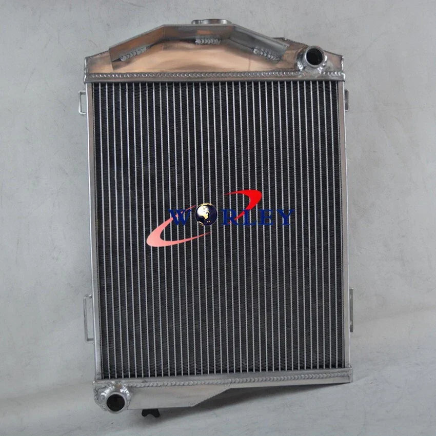 3 Row Aluminum Radiator + Fan for Austin Healey 3000 (1959-1967)