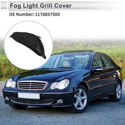Front Left Fog Light Grill for Mercedes Benz W117 (2016-2019)