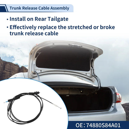 Trunk Lid Release Cable for Honda Accord (1998-2002)