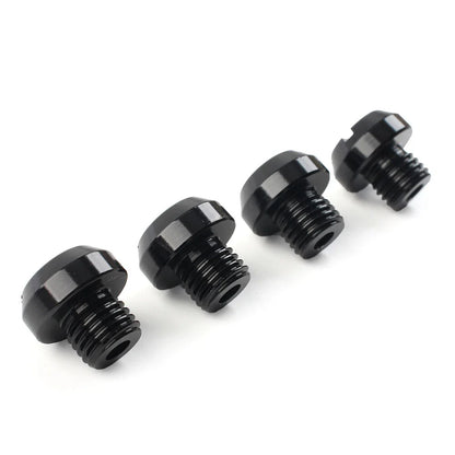 4PCS M10 Motorcycle Mirror Hole Blanking Plugs Screws Caps