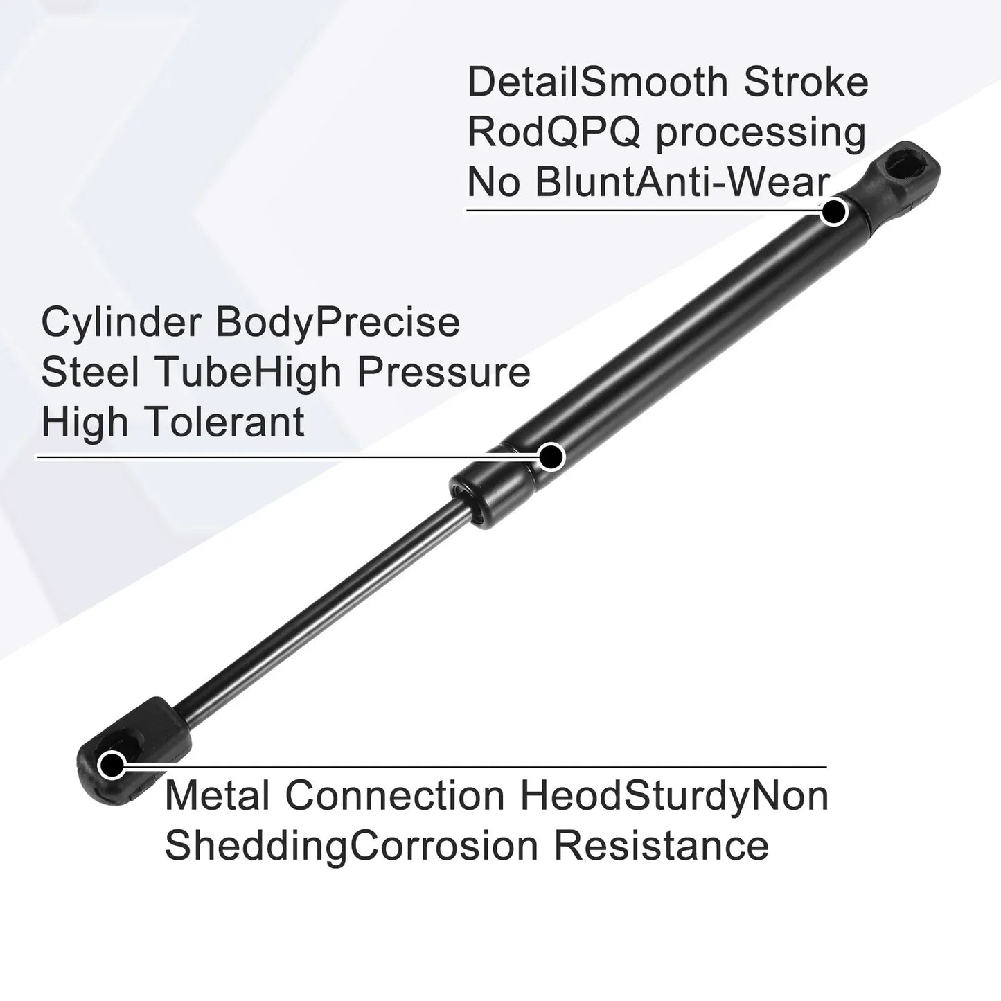 2 x Front Hood Lift Support Gas Struts for Porsche 911 (2012-2017)