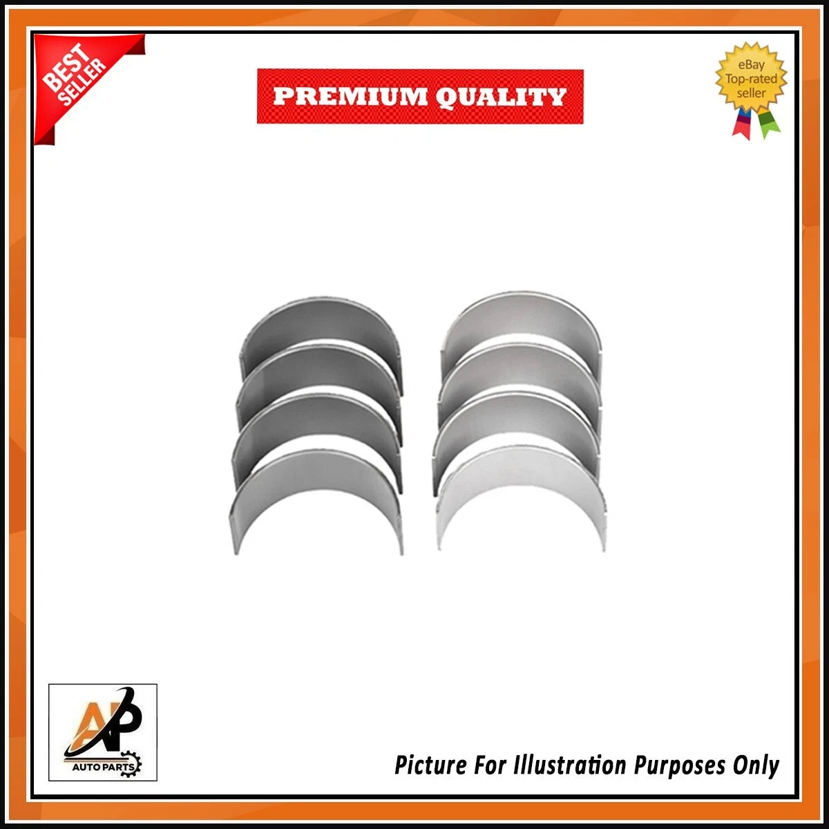 Connecting Rod Bearings STD Replacement for Kia Hyundai 2.5 CRDI D4CB (2000–2019)