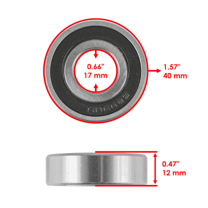 Ball Bearing Replacement for Ariens 936039 936001 936050 (46)