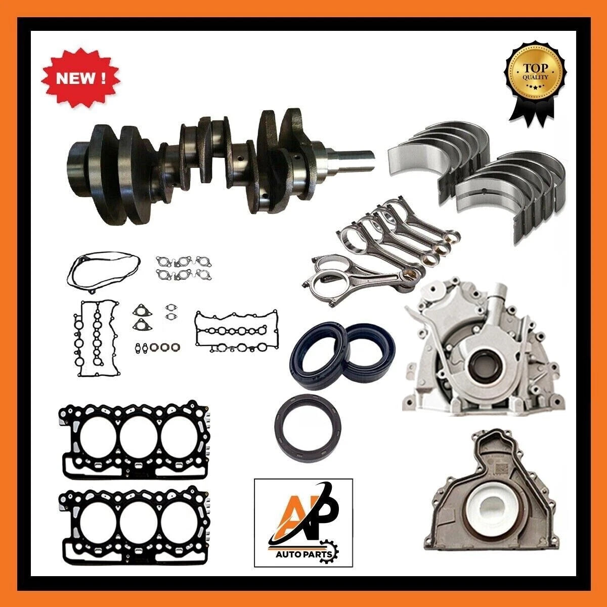 Crankshaft Engine Rebuild Kit for Jaguar Land Rover 3.0 TDV6 (2014–2019)