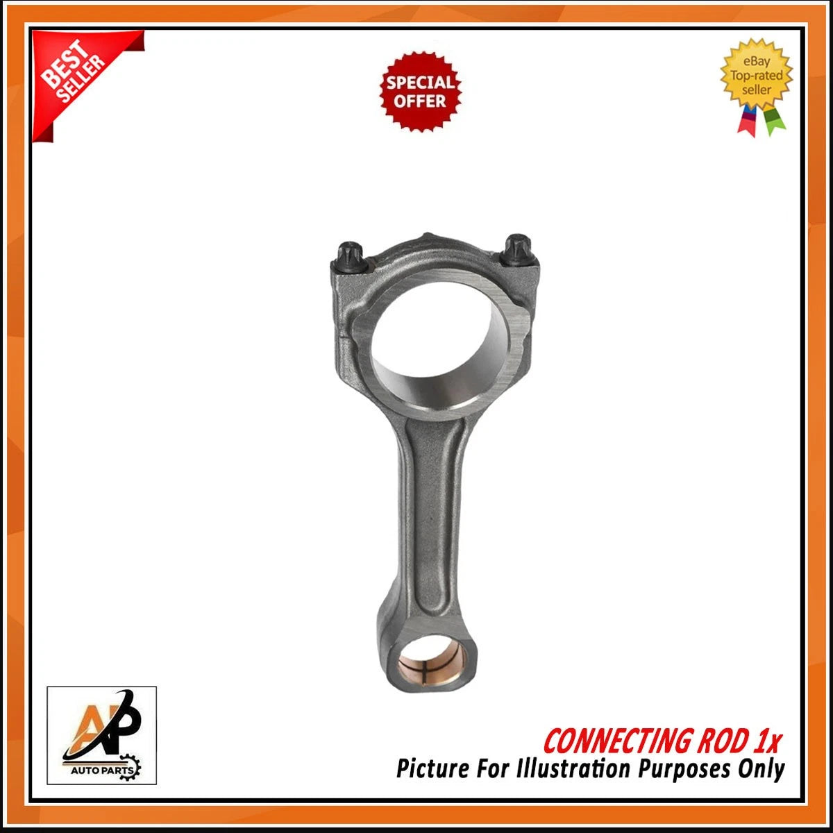 Connecting Rod Front Heavy Duty Replacement for Ford Transit Platform 2.2 TDCi (2014–2019)