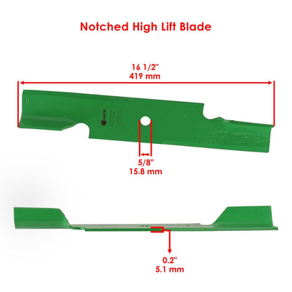 Deck Blade and Bolt Replacement for Bad Boy Revolt 48in (2019–2025)