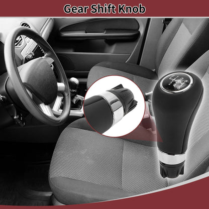 6 Speed Gear Shift Knob for Mercedes-Benz C-Class (2000-2023) Faux Leather