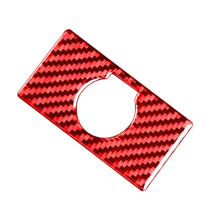 Rear Cigarette Lighter Switch Cover Trim for Toyota Tundra (2014-2021) Red