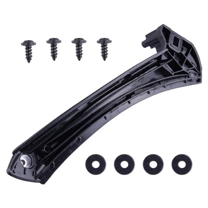 Black Rear Interior Door Trim Handle & Pull Cover for BMW E90 328i (2007-2013)