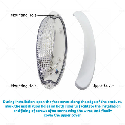 Halogen Light Lamp for Caravan RV Motorhome Awning 9-12V