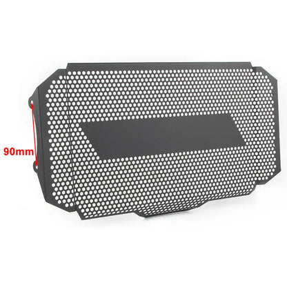 Front Engine Radiator Grill Guard Steel Black for Kawasaki Z900RS (2017-2020)