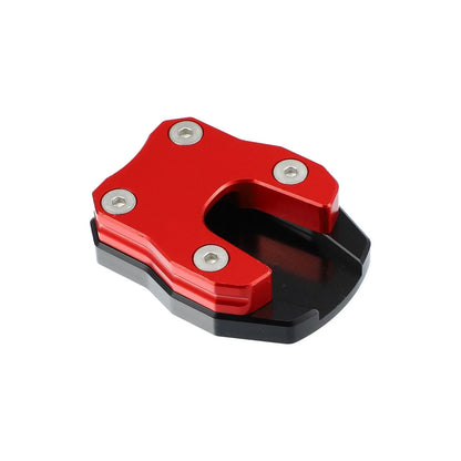 Aluminum Alloy Kickstand Side Stand Pad Red for Honda PCX125 (2018-2023)