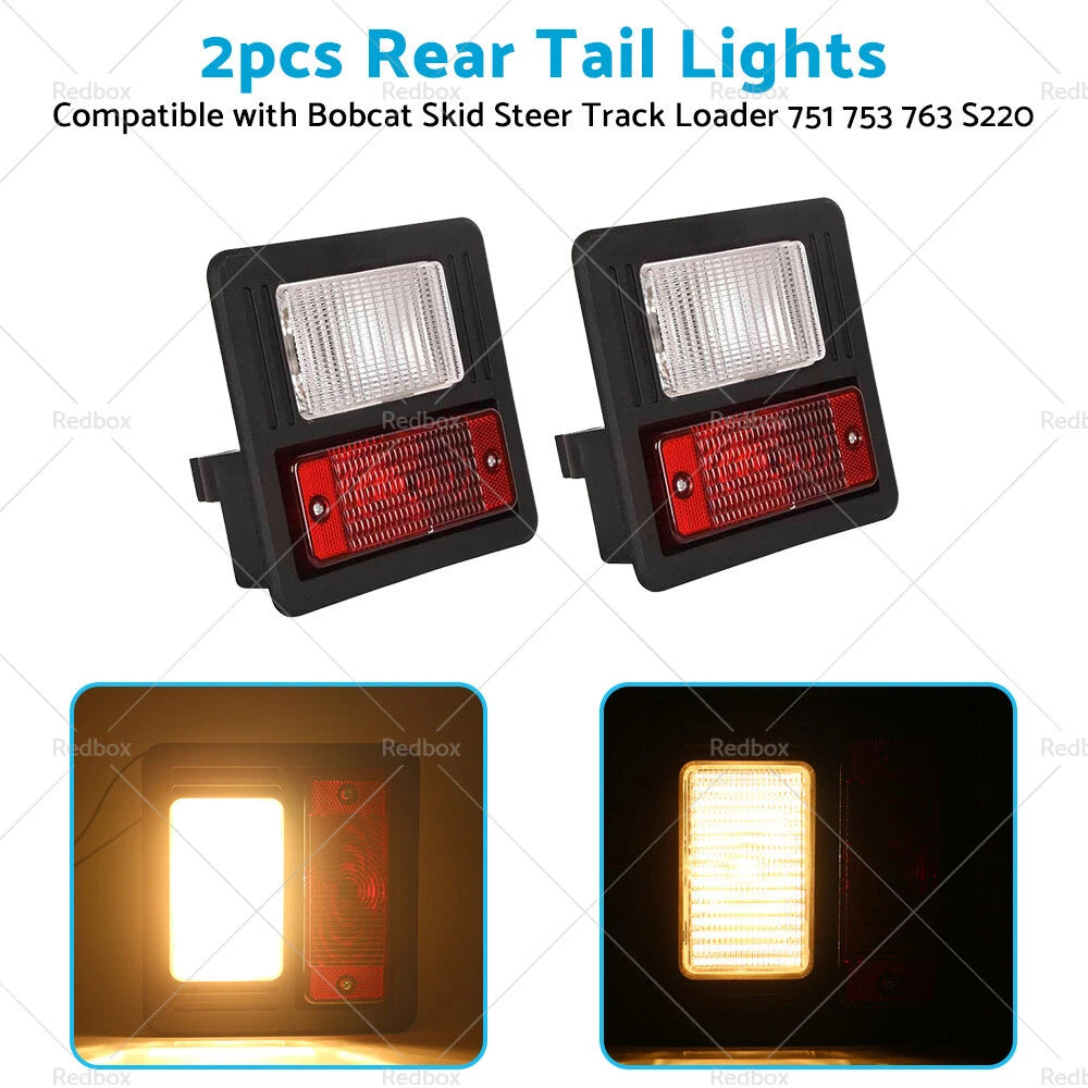 Rear Tail Light for Bobcat Skid Steer 751 753 763