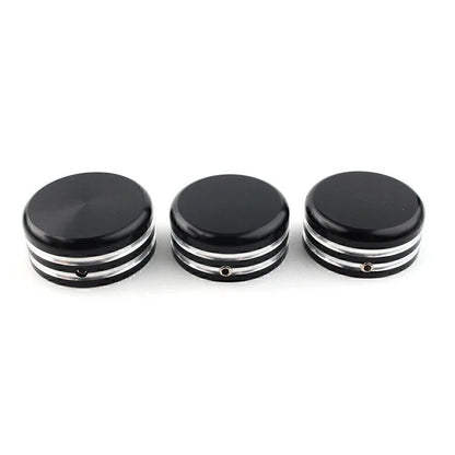 CNC Upper Fork Stem Nut Cover Black for Harley Sportster 883 (2004-2023)