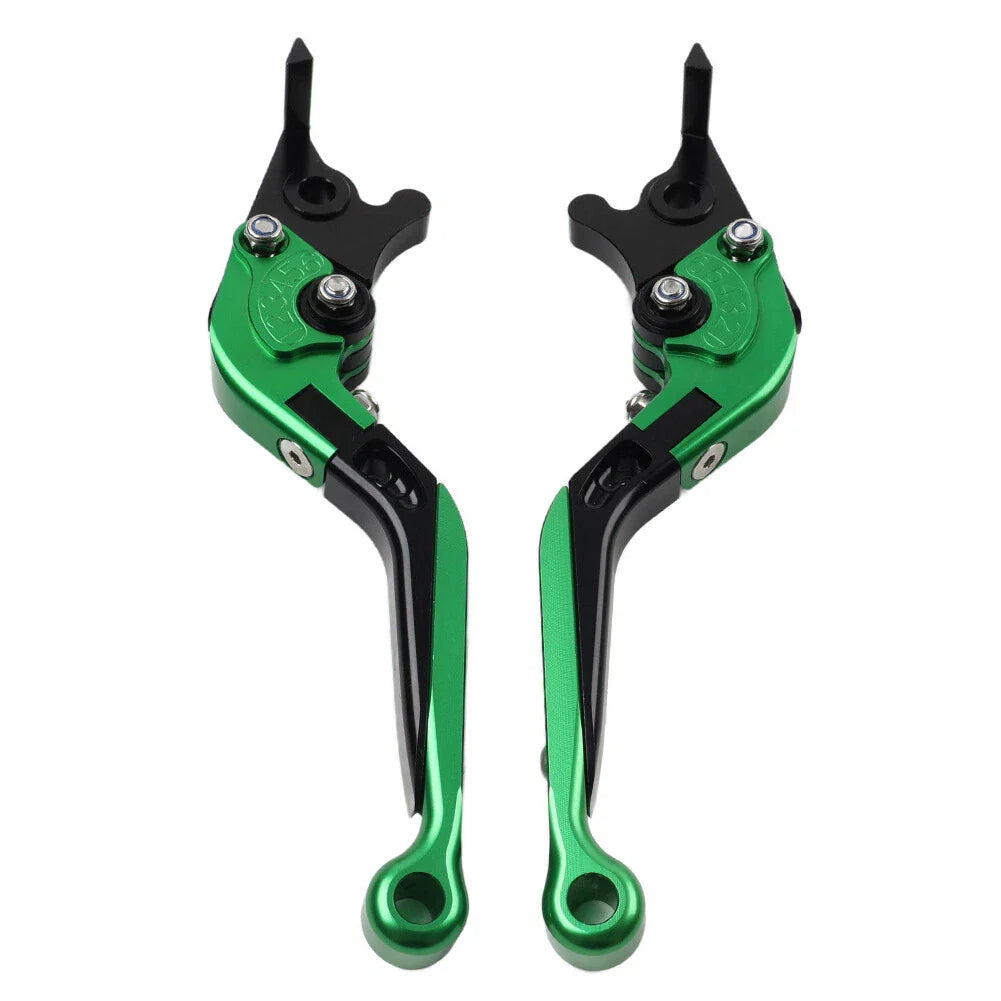 CNC Green Extendable Brake Clutch Levers for BMW R1200GS R1250GS (2013-2020)
