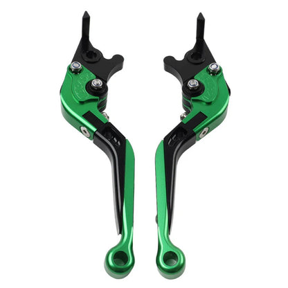 CNC Green Extendable Brake Clutch Levers for BMW R1200GS R1250GS (2013-2020)