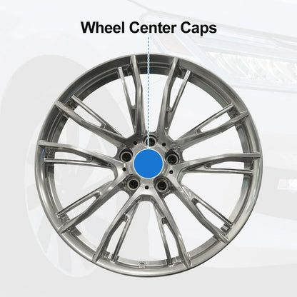 Wheel Center Caps for Lexus LX470 Silver Tone Plastic (2003-2007)