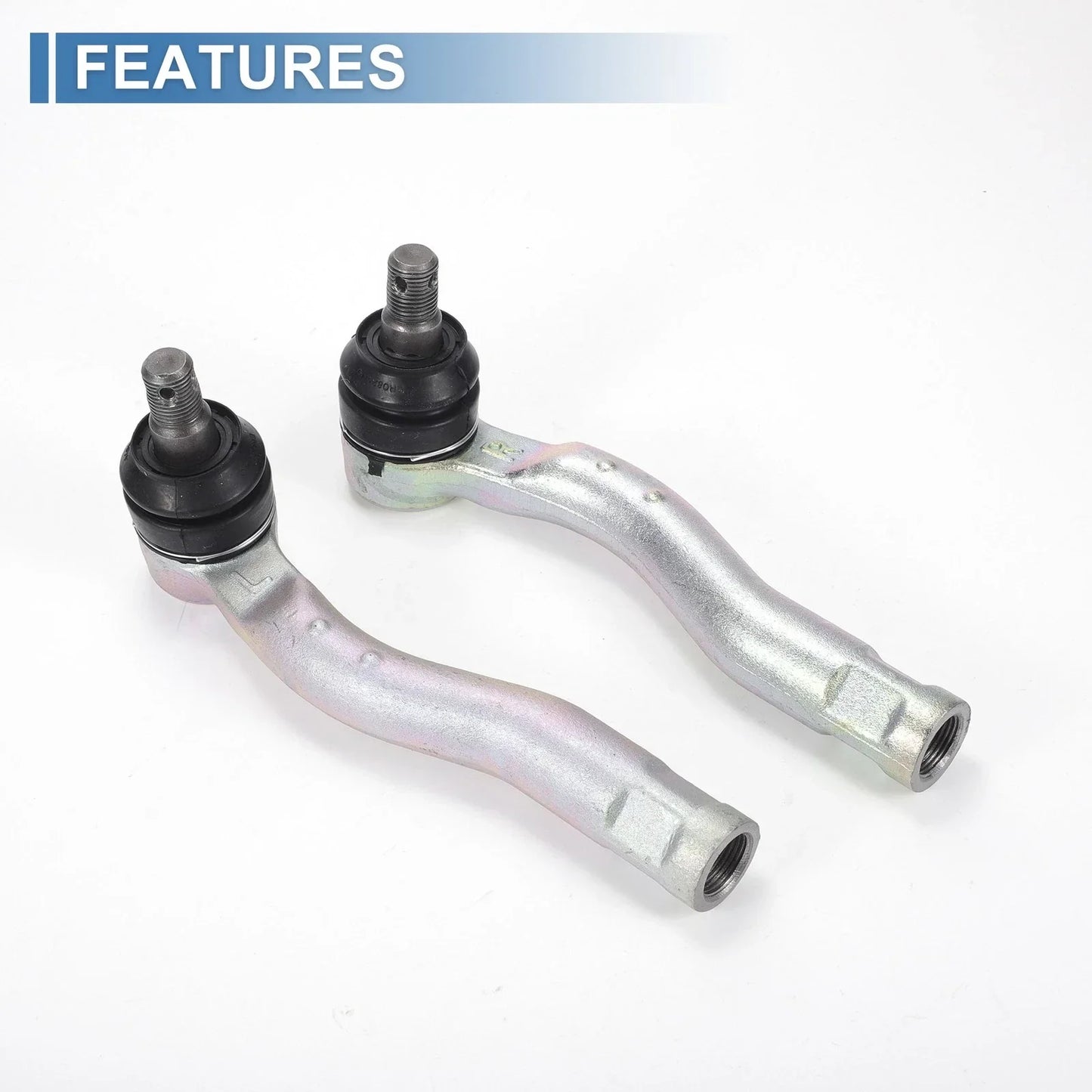 2 x Front Outer Tie Rod Ends for Toyota Land Cruiser (1998-2002)