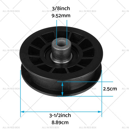 Flat Idler Pulley for Husqvarna Mowers YTH2242TF YTH2242TDRF