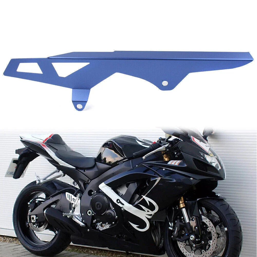 Blue Motorcycle Rear Chain Guard Cover for Suzuki GSXR 600/750 (2006-2010)