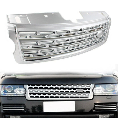 Silver Front Bumper Upper Grille for Land Rover Range Rover (2013-2017)