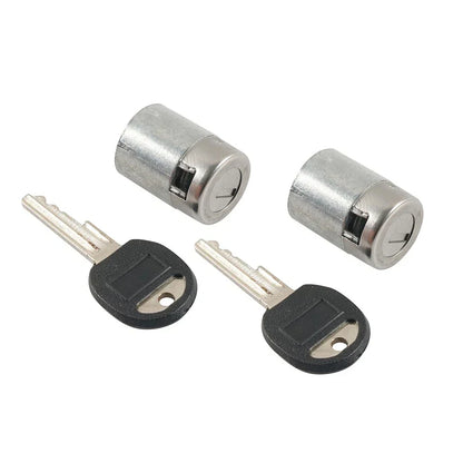 Door Lock Cylinder Kit with Keys for Chevy C1500 C2500 GMC Suburban Yukon (1992-1999)
