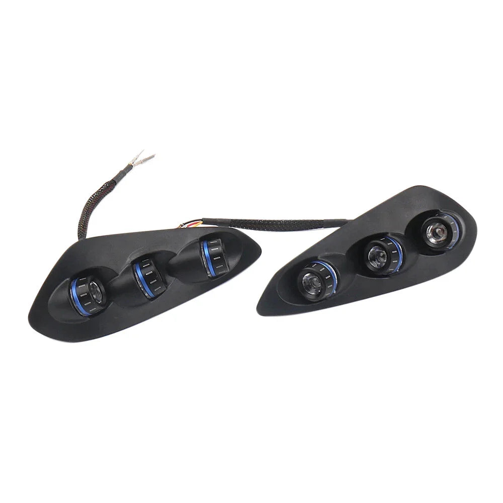 Blue Integrated Tail Light Rear Turn Signal for BMW S1000RR (2023-2024)