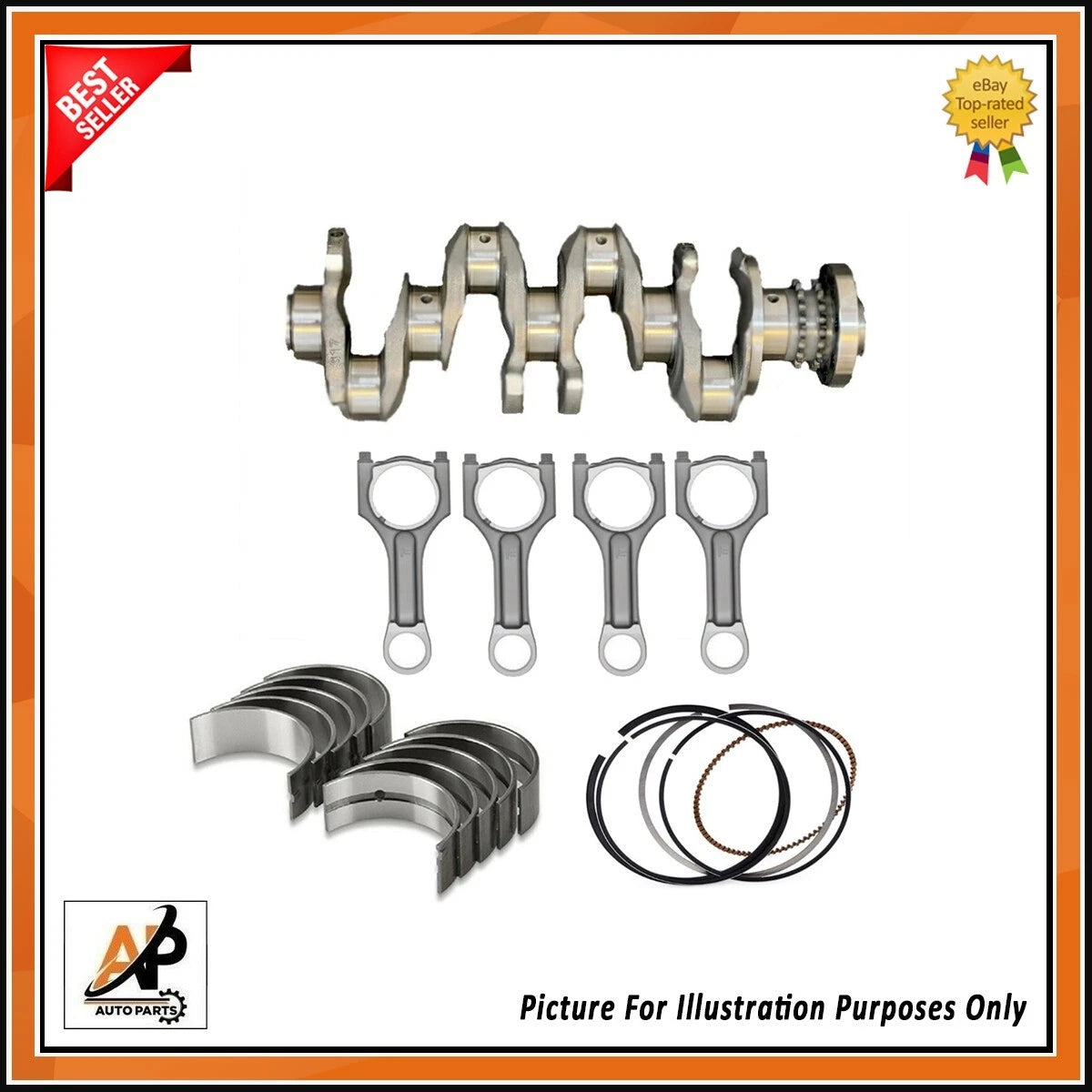 Crankshaft Rebuild Parts Kit for BMW MINI N47 2.0D (2007–2013)