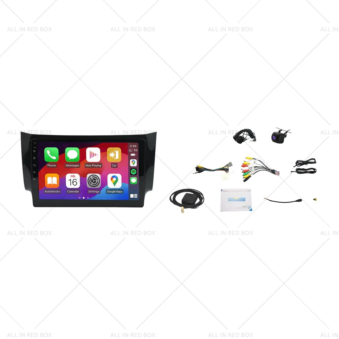 10" Wireless CarPlay Android GPS Radio for Nissan Pulsar (2013-2017)